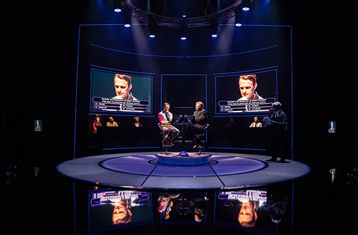 Lewis Reeves (Charles Ingram ) & Rory Bremner (Chris Tarrant)